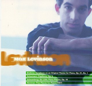 Max Levinson/Plays Brahms/Schumann/Schoenbe@Levinson (Pno)/Hdcd